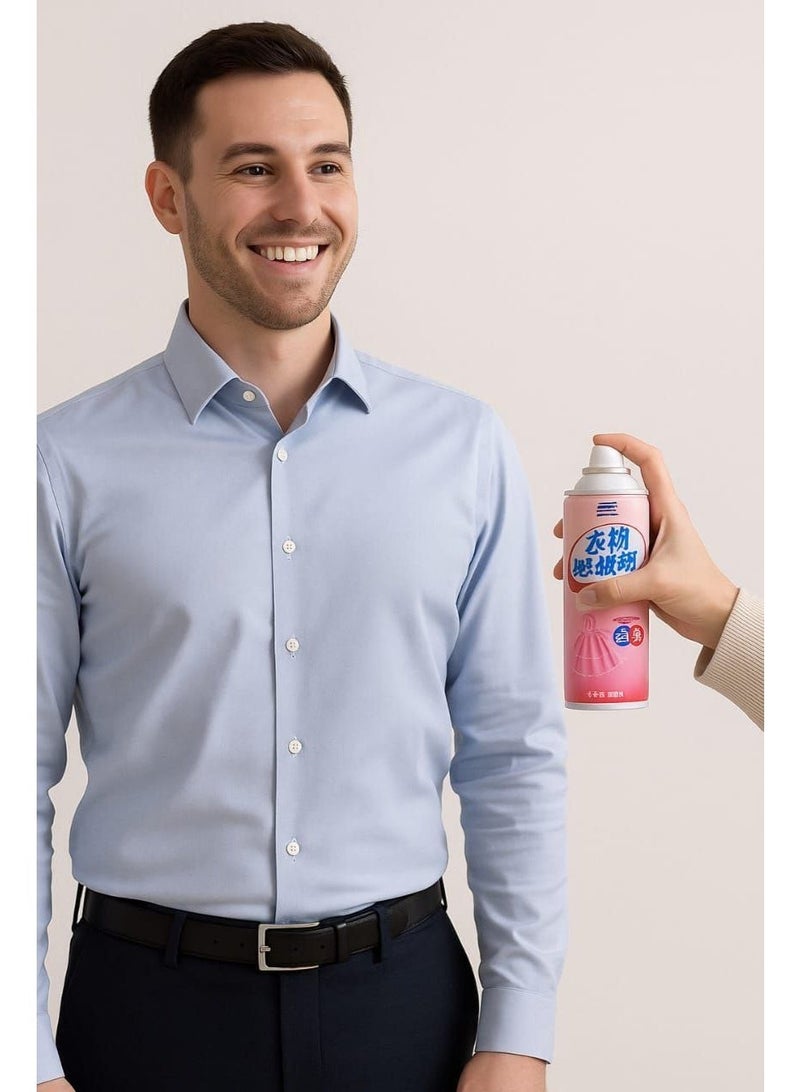 سبراي مزيل تجاعيد الملابس 260 مل – ينعّم الأقمشة فوراً ويزيل التجاعيد والروائح الكريهة، تركيبة فعّالة تعيد للملابس مظهرها الأنيق بدون كيّ – مناسب للسفر والاستخدام اليومي - Image 2